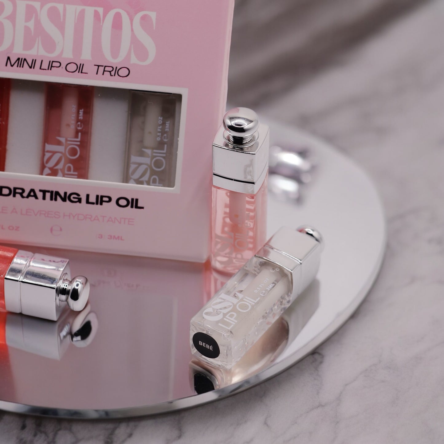 BESITOS Mini Lip Oil Trio